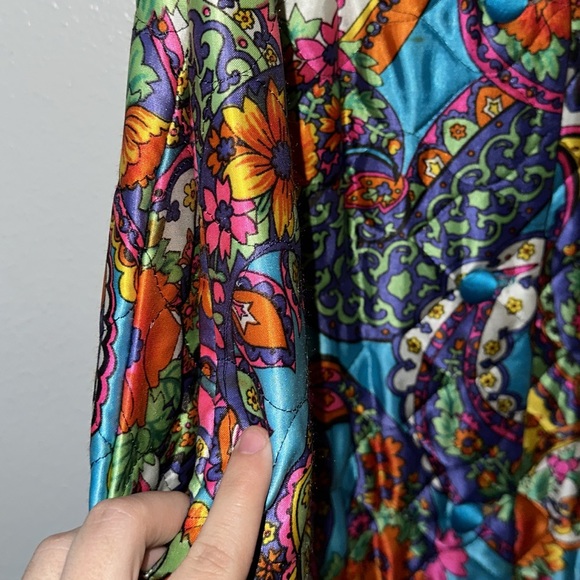 High waisted, quilted, vintage skirt 🧡 - Picture 4 of 4